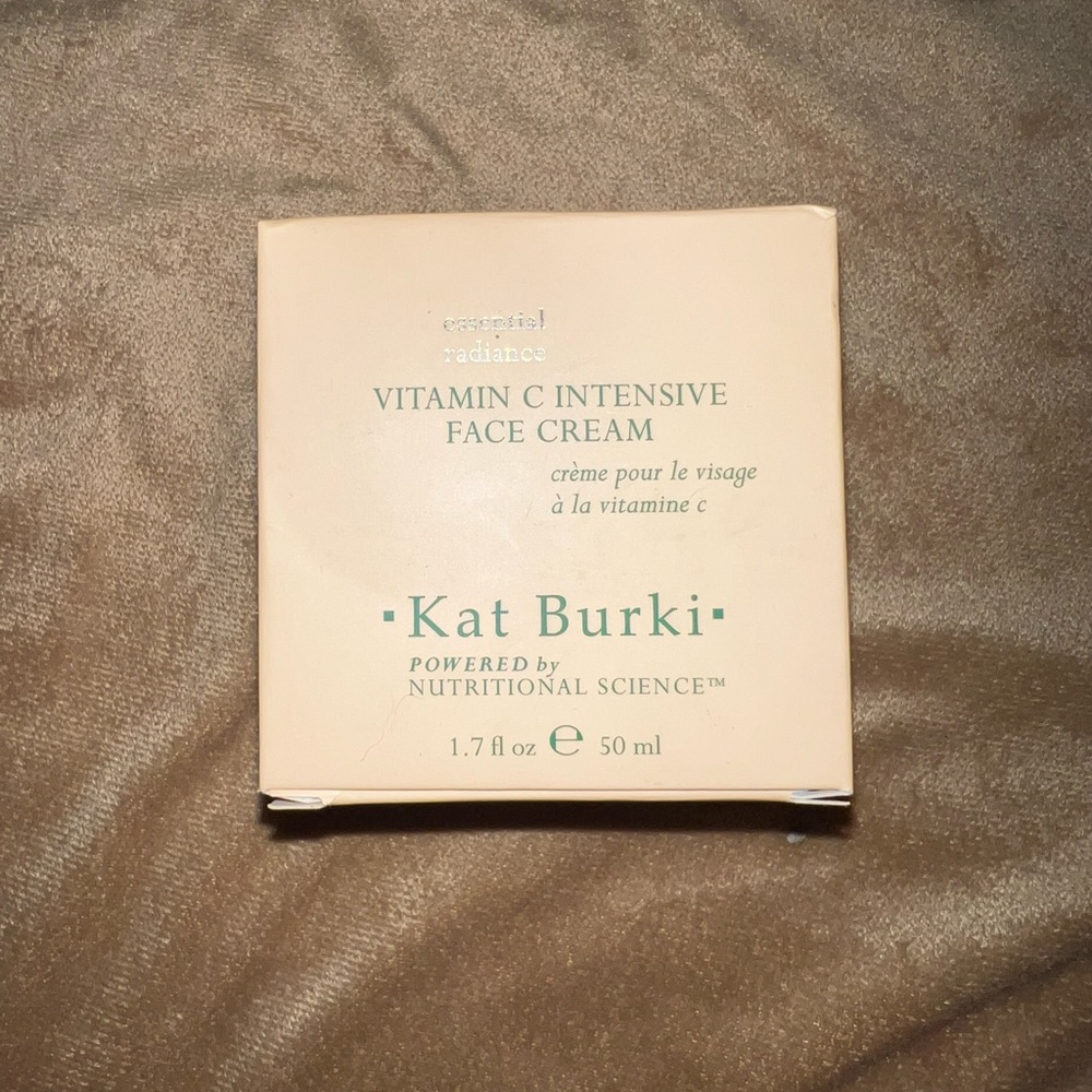 Kat Burki vitamin C face cream